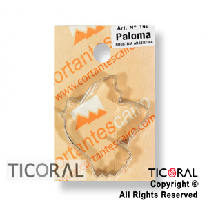 CORTANTE C 198 PALOMA HOJALATA x 1